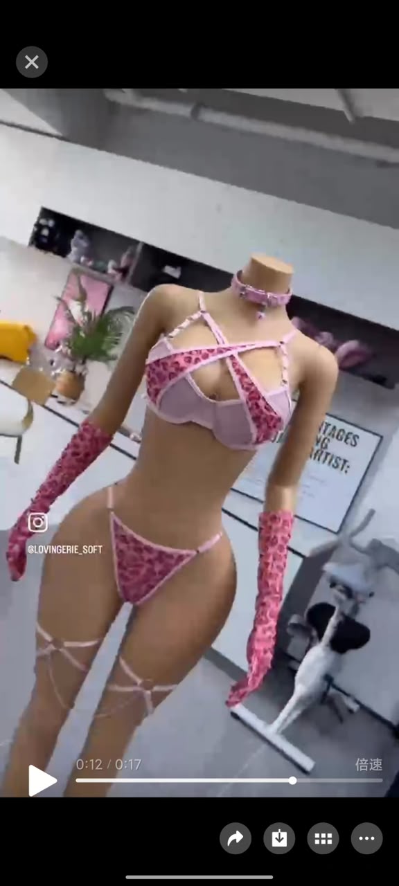 Sweetheart Fantasy™ 5-Piece Heart Print Lingerie Set – Adjustable Lace Mesh Bra & Panty - Lace&Loom